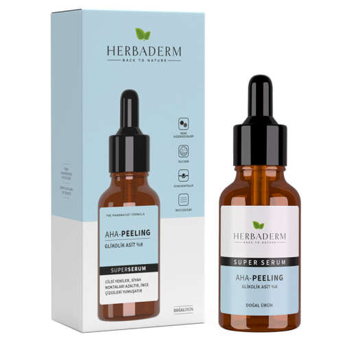 Herbaderm Aha Peeling Serum 30 ml - Herbaderm