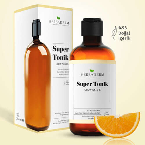 Herbaderm Aydınlatıcı, Leke ve Kırışıklık Karşıtı Super Tonik 250 ml - 3