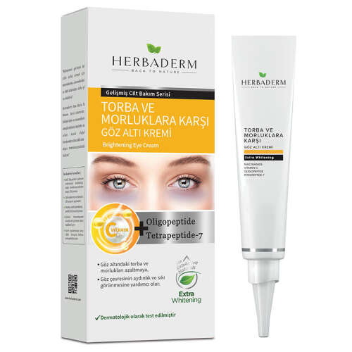 Herbaderm Göz Çevresi Aydınlatıcı Bakım Kremi 15 ml - Herbaderm