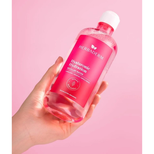 Herbaderm Hyaluronic Hydration Micellar Water 500 ml - 2