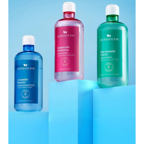 Herbaderm Hyaluronic Hydration Micellar Water 500 ml - 3