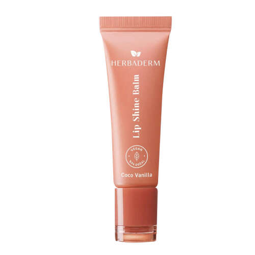 Herbaderm Lip Shine Balm - Coco Vanilla 10 ml - Herbaderm