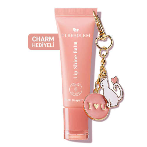 Herbaderm Lip Shine Balm - Pink Grapefruit 10 ml - 2
