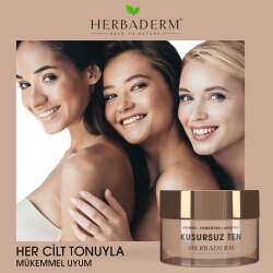 Herbaderm Makyaj Bazı + Fondöten + Kapatıcı 30 ml - 2