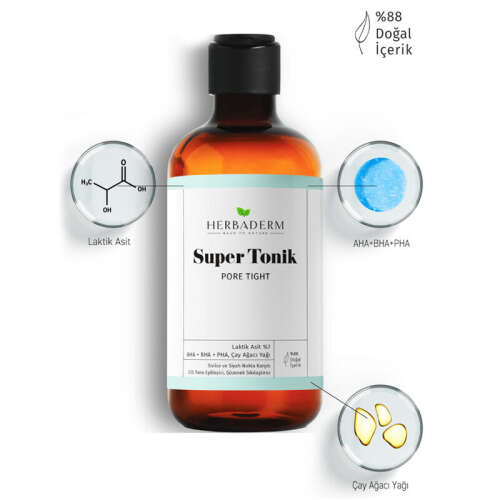 Herbaderm Pore Tight Siyah Nokta Karşıtı Super Tonik 250 ml - 2
