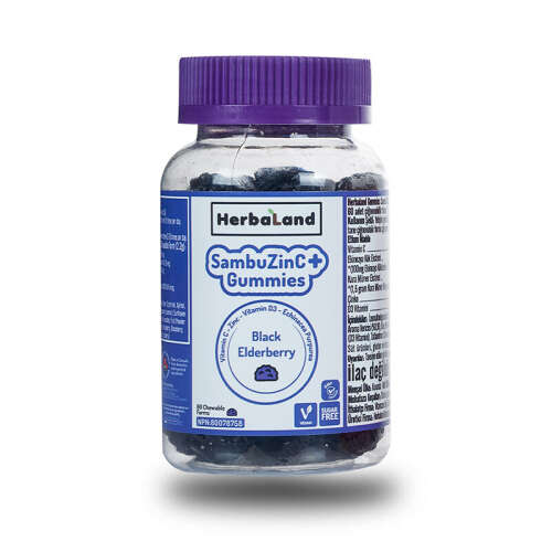 Herbaland SambuZinC + Gummies 60 Adet - 1