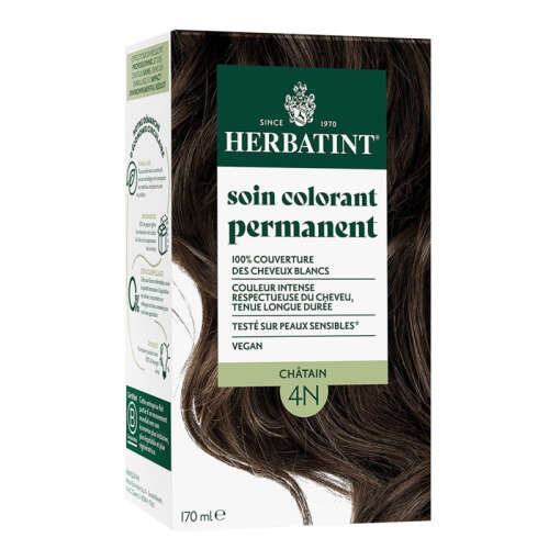 Herbatint Permanent Saç Boyası 170 ml 4N Kestane - 1