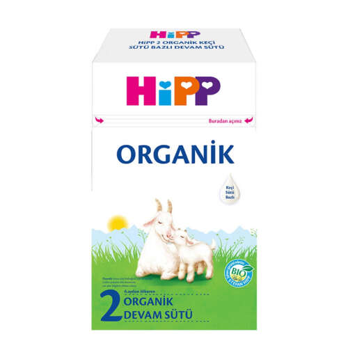 HİPP 2 Organik Keçi Sütü Bazlı Devam Sütü 400 gr - 1