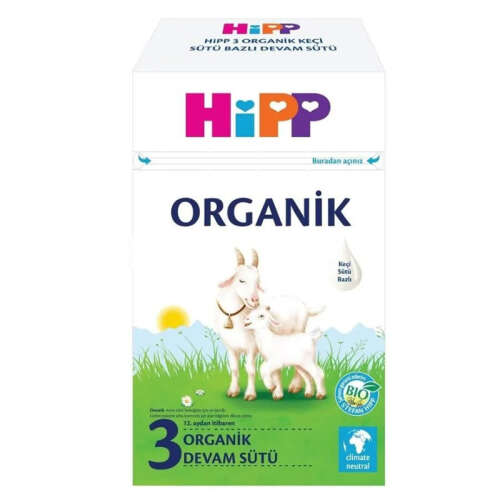 HİPP 3 Organik Keçi Sütü Bazlı Devam Sütü 400 gr - 1