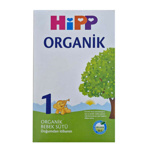 Hipp Organik Bebek Sütü 1 600 gr - 1