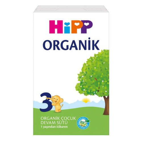 Hipp Organik Çocuk Devam Sütü-3 600 g - 1