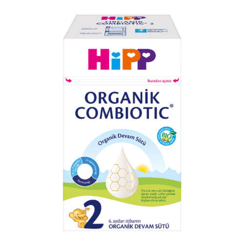 Hipp Organik Combiotic Devam Sütü 2 600 gr - 1