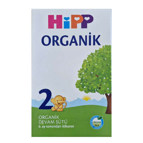 Hipp Organik Devam Sütü 2 600 gr - 1