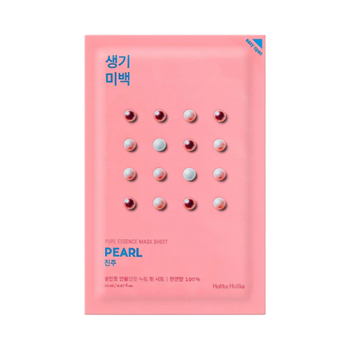 Holika Holika Pure Essence Mask Sheet - Pearl - Holika Holika