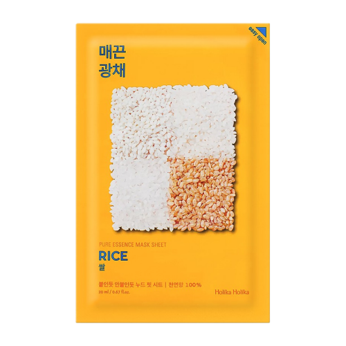 Holika Holika Pure Essence Mask Sheet - Rice - Holika Holika