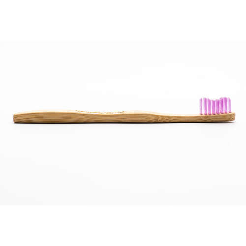 Humble Brush Doğal Yumuşak Çocuklar için Diş Fırçası - Lila - 2