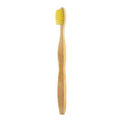 Humble Brush Doğal Yumuşak Çocuklar için Diş Fırçası - Sarı - 1