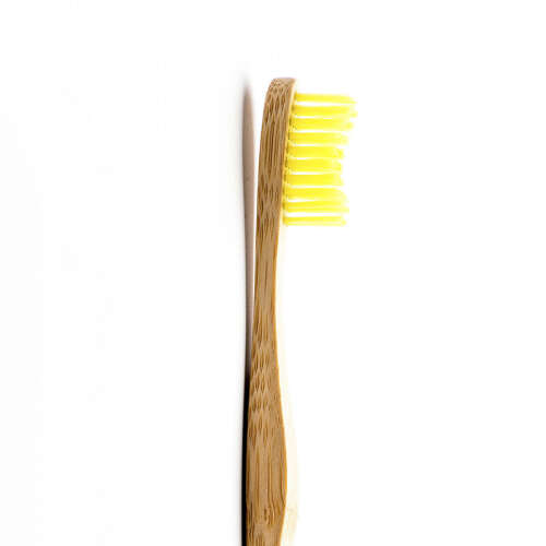 Humble Brush Doğal Yumuşak Yetişkin Diş Fırçası - Sarı - Humble Brush