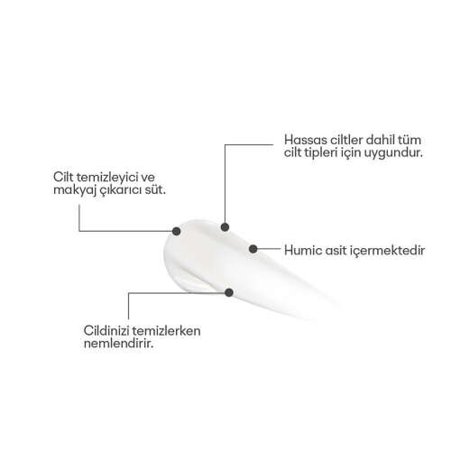 Humic Temizleme Sütü 100 ml - 4