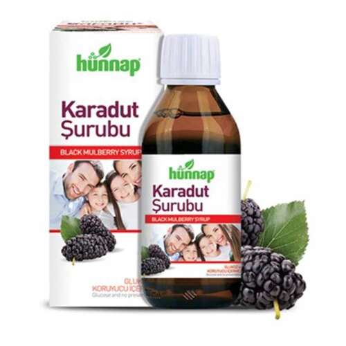 Hünnap Karadut Şurubu 50 ml - 1