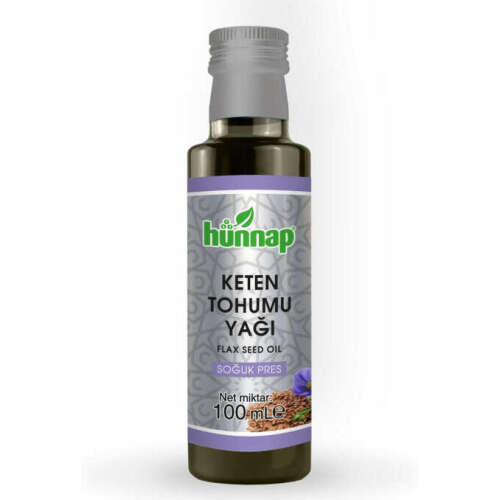 Hünnap Keten Tohumu Yağı 100 ml - Hünnap