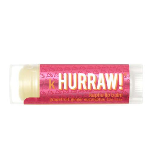 Hurraw Kapha Lip Balm - Greyfurt - Zencefil - Okaliptus 4.3 gr - Hurraw