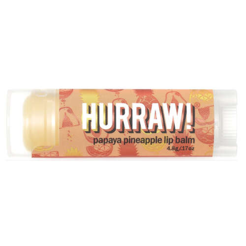 Hurraw Papaya Pineapple Lip Balm - Ananas 4.8 gr - 1