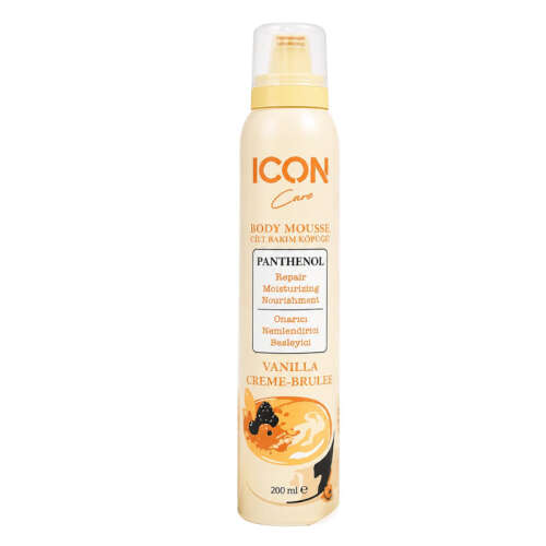 ICON Care Vanilla Creme-Brulee Cilt Bakım Köpüğü 200 ml - ICON Care