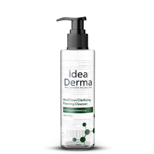 İdea Derma AcniClean Clarifying Foaming Cleanser 200 ml - 1