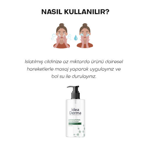 İdea Derma AcniClean Clarifying Foaming Cleanser 330 ml - 5