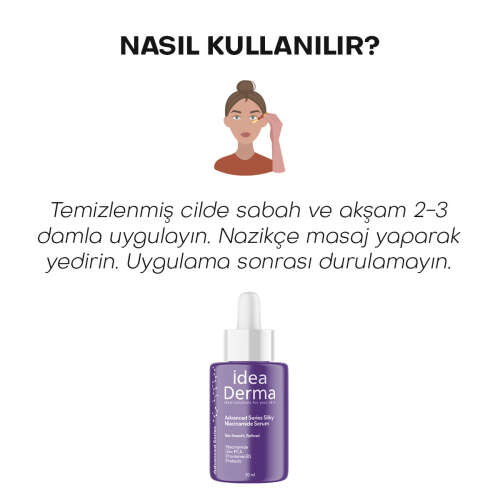İdea Derma Advanced Series Silky Niacinamide Serum 30 ml - 5