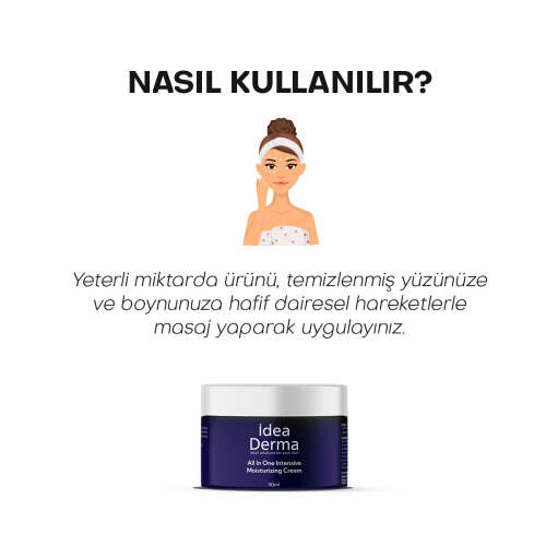 İdea Derma All In One Intensive Moistruizing Cream 50 ml - 4