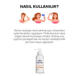 İdea Derma Argan ve Keratin Besleyici Saç Bakım Yağı 100 ml - 5