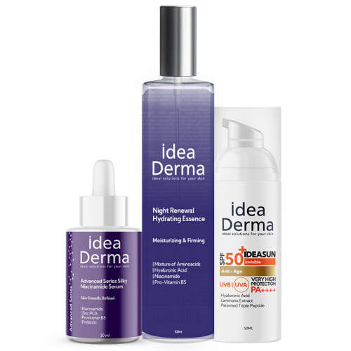 İdea Derma Aydınlatıcı Cilt Bakım Seti - 1