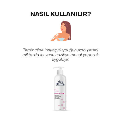 İdea Derma Epiderm Vücut Losyonu 350 ml - 5