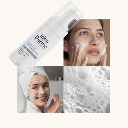 İdea Derma Glikolik Asit Yüz Yıkama Köpüğü 100 ml - 6