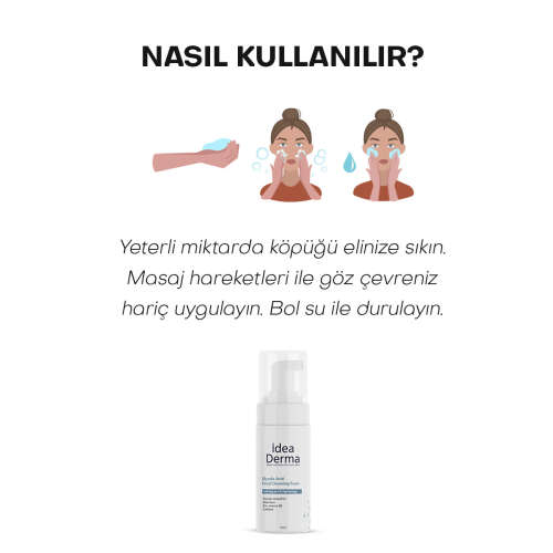 İdea Derma Glikolik Asit Yüz Yıkama Köpüğü 100 ml - 5