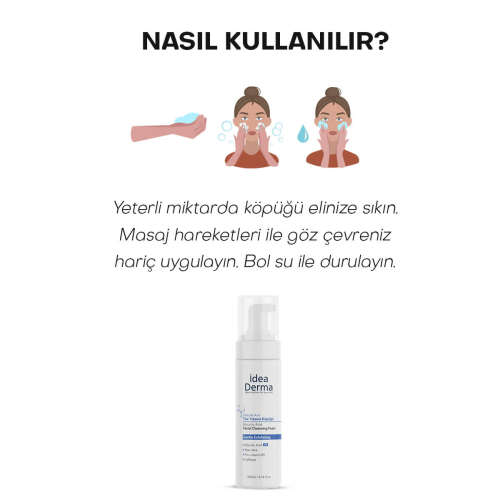 İdea Derma Glikolik Asit Yüz Yıkama Köpüğü 200 ml - 5