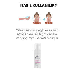 İdea Derma Hassas Cilt Yüz Temizleme Köpüğü 100 ml - 5