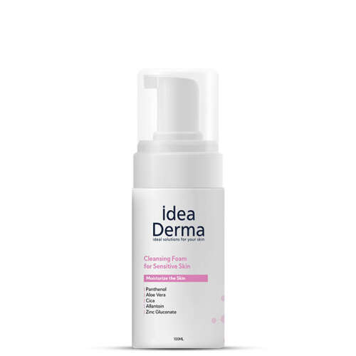 İdea Derma Hassas Cilt Yüz Temizleme Köpüğü 100 ml - İdea Derma