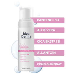 İdea Derma Hassas Cilt Yüz Temizleme Köpüğü 200 ml - 5