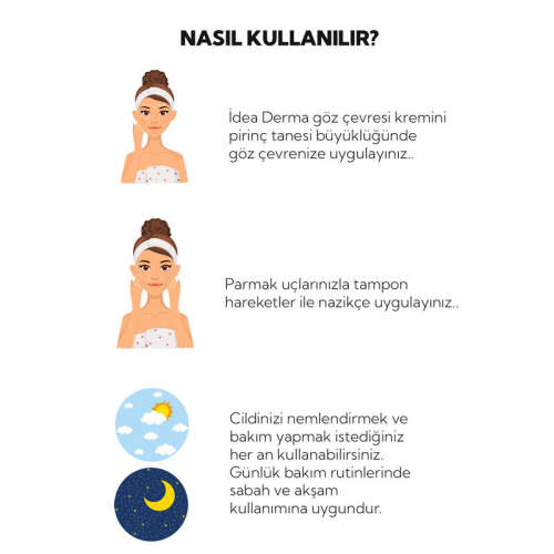 İdea Derma Hyalupeptide Göz Kremi 15 ml - 14