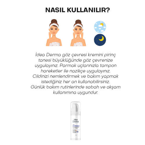İdea Derma Hyalupeptide Göz Kremi 15 ml - 6
