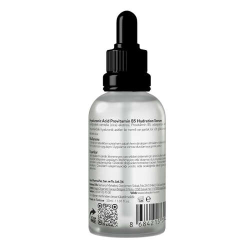 İdea Derma Hyaluronic Acid Provitamin B5 Hydration Serum 30 ml - 4