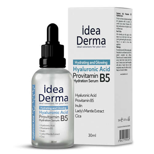 İdea Derma Hyaluronic Acid Provitamin B5 Hydration Serum 30 ml - İdea Derma