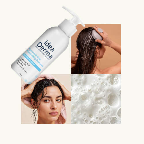 İdea Derma Hyaluronik Asit Nemlendirici Şampuan 100 ml - 6