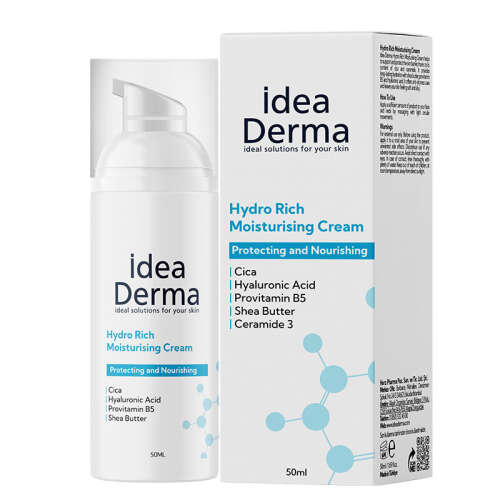 İdea Derma Hydro Rich Moisturising Cream 50 ml - İdea Derma