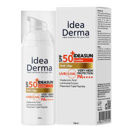 İdea Derma İdeasun Anti Age SPF50+ Yaşlanma Karşıtı Güneş Kremi 50 ml - 1