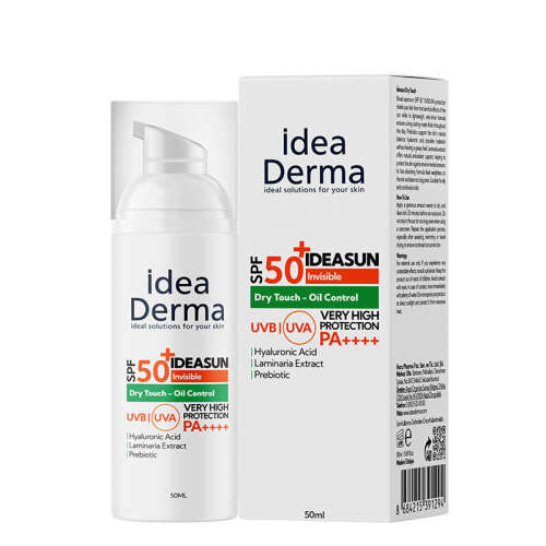 İdea Derma İdeasun Dry Touch SPF50+ Güneş Kremi 50 ml - İdea Derma