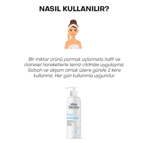 İdea Derma Nemlendirici Vücut Losyonu 350 ml - 5